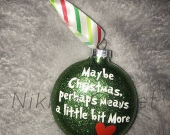 The grinch quote | Etsy