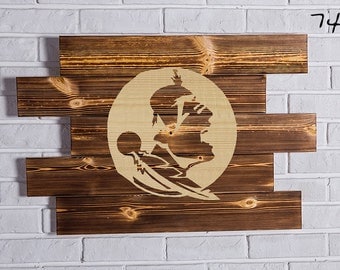 Florida State Seminoles Wood Sign Florida State Seminoles Wall art Florida State Seminoles Gift Florida State Seminoles Birthday