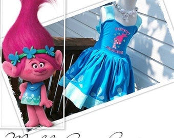 Princess Poppy Troll Dress