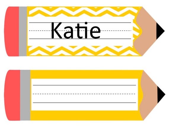 Pencil Name Tags Printable Printable Word Searches