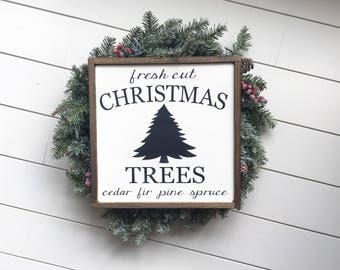 christmas tree sign etsy christmas tree sign etsy