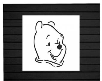 Winnie the pooh face | Etsy