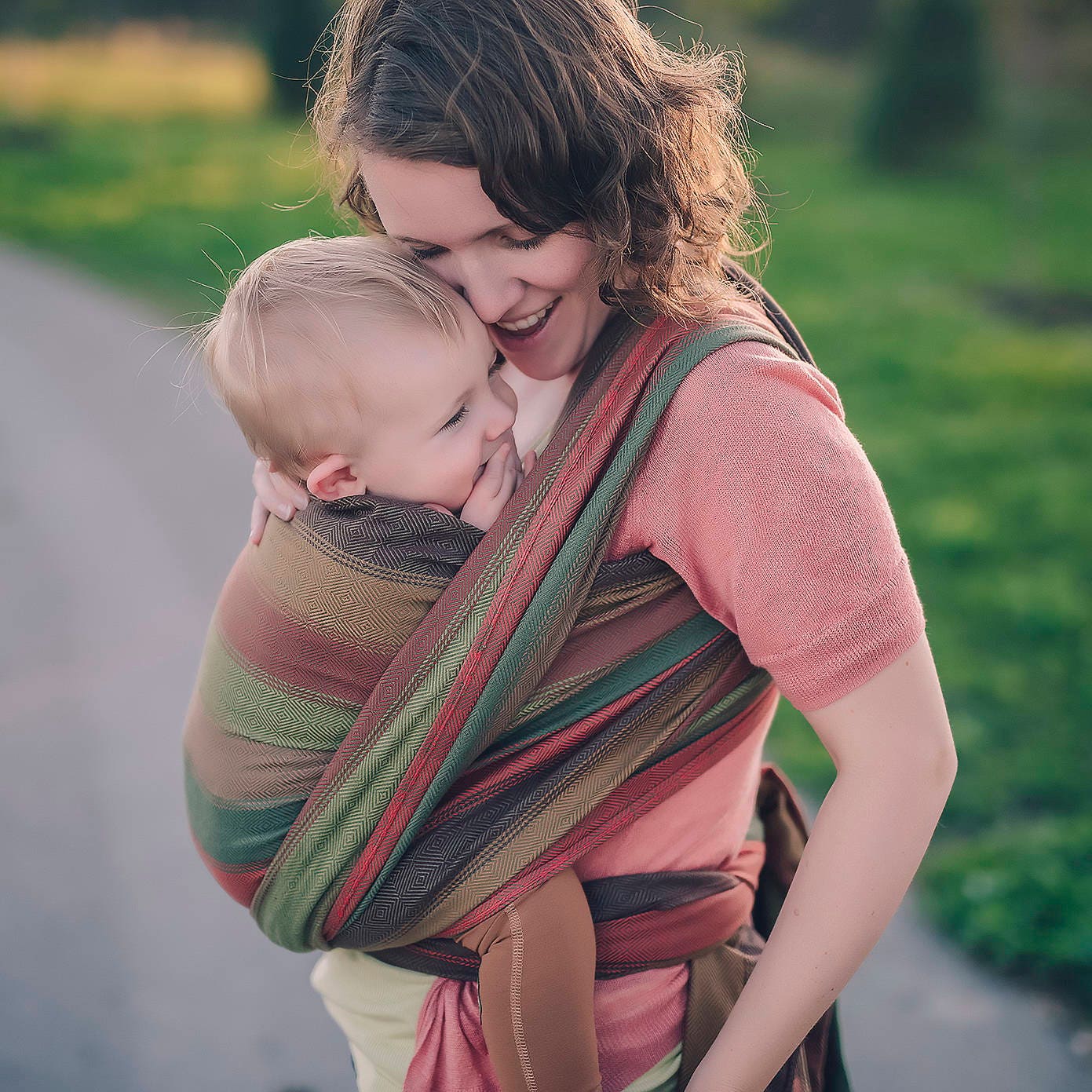 Woven Baby Wrap Autumn Woven Wrap Baby Carrier infant