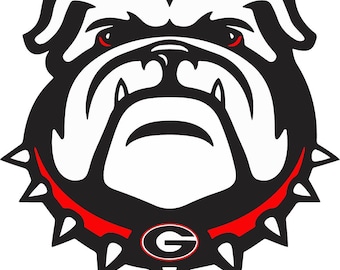 Georgia Bulldogs svg, American football svg, NFL svg files for cricut, digital download