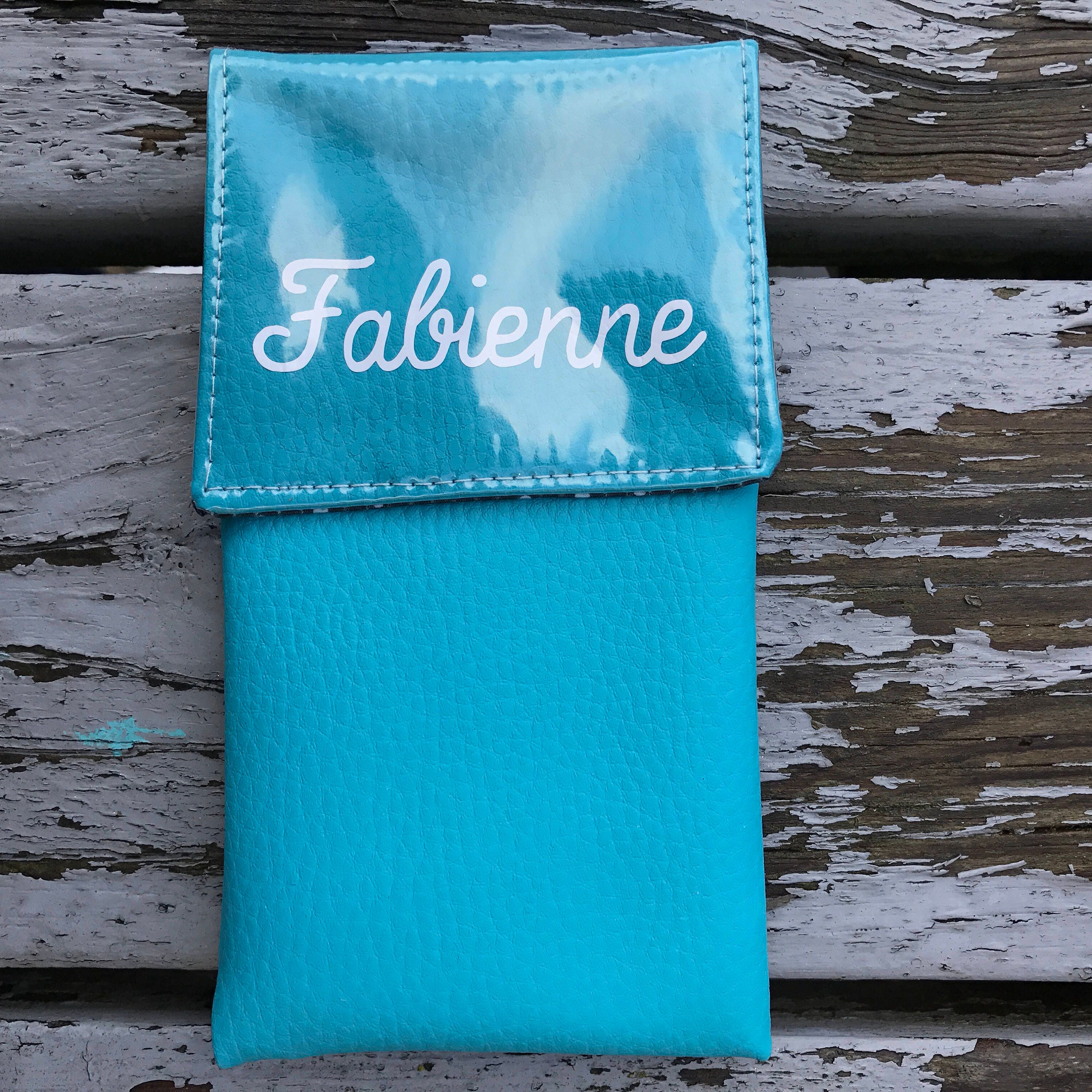 Pochette et hop c est dans la poche turquoise