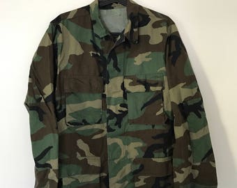 Vintage army fatigue jacket | Etsy