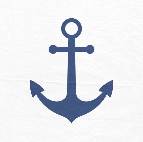 Anchor SVG for Silhouette Cameo svgs for Cricut silhouette