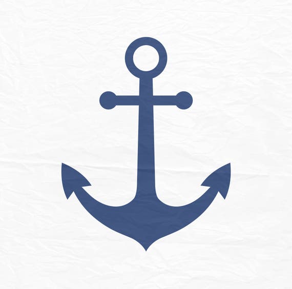 Anchor SVG for Silhouette Cameo svgs for Cricut silhouette