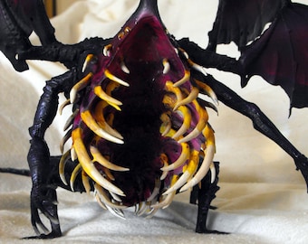 Gaping Dragon Dark Souls 1 Boss 12" Statue 3D Print High Detail Hand Painted
