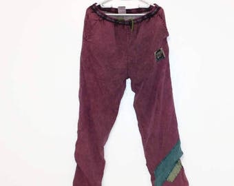Lilac Ski Suit Pants Snowboarding Pants Outdoor Pants Burgundy Winter Pants Snow Pants Hipster Pants Warm Windbreaker Pants Size Medium
