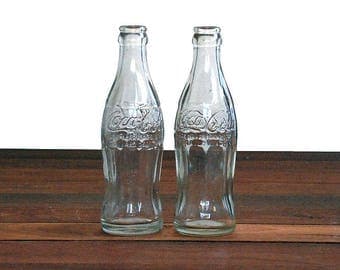 1960's Coke Bottles x 2