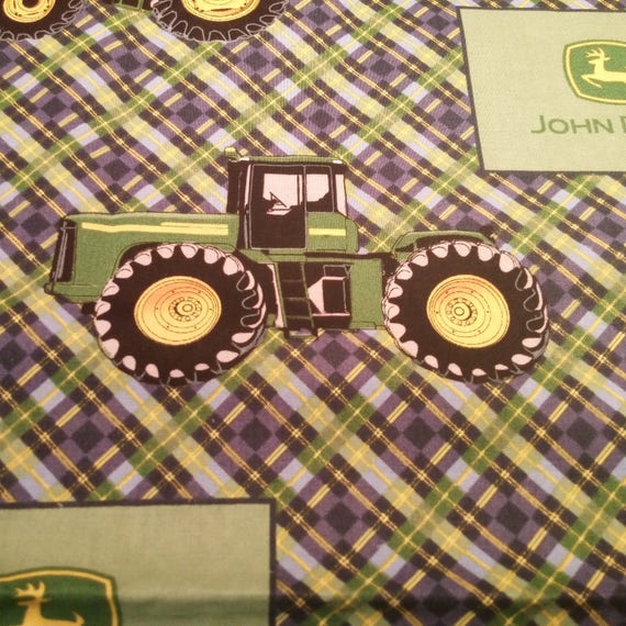 john deere plaid shirt