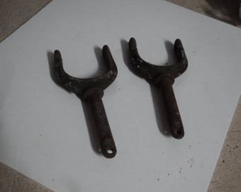 Vintage Brass Oar Locks