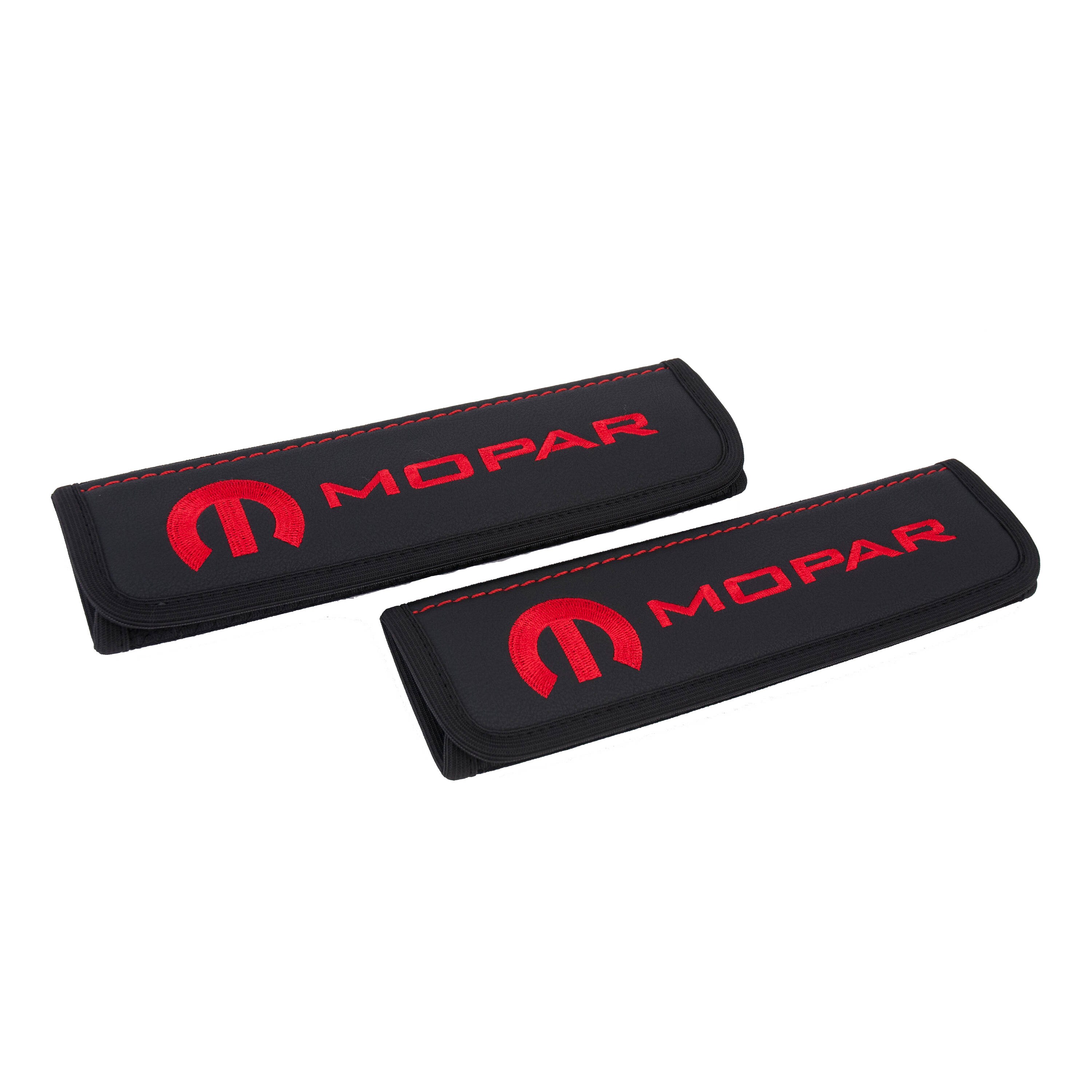 Mopar Leather Seat Belt Cover 2 Pcs Seatbelt Shoulder Covers