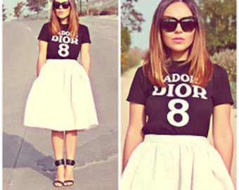 J'Adore Dior 8 Graphic Short Sleeve Custom Tee Tshirt