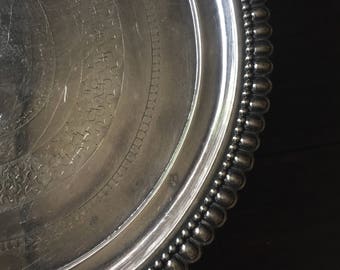 Silver Serving Tray