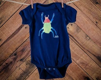 Baby Boy Girls Infant Onepiece Bodysuit, Bug, Beatles, Bug it Doesn't Matter, Phish, Baby Clothing, Baby Shower Gift, New Baby Gift