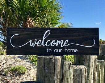 Download Welcome to our home | Etsy