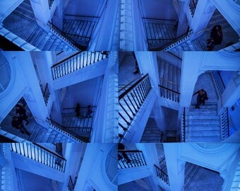 Abstract Art Escher inspired architecture
