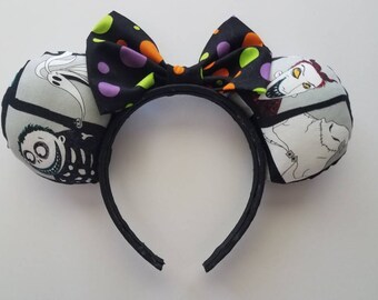 Nightmare Before Christmas Mickey Ears