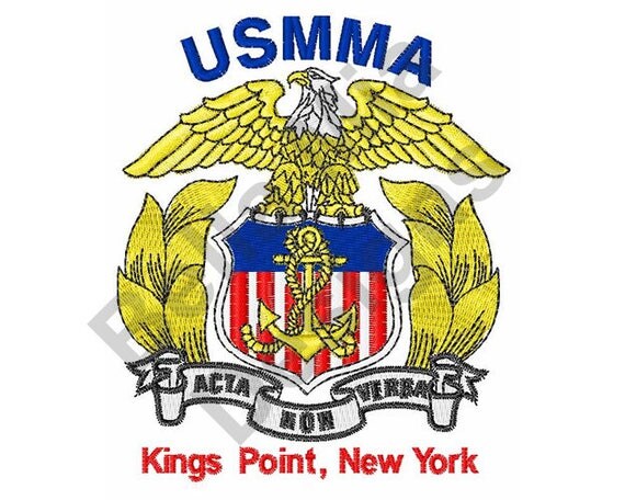 USMMA Kings Point Machine Embroidery Design