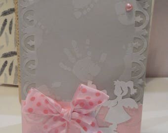 Congratulations baby card, card scrappee