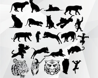 Tiger svg,png,jpg/Tiger clipart for Print,Design,Silhouette,Cricut and any more