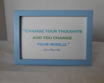 An optimistic quote by Norman Vincent Peale.