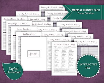 Medical Information Kit Organizing Printable Templates 9