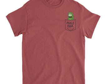 Rick and Morty Pickle Rick Comfort Colors T-Shirt