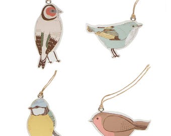 Tags, birds, SET OF birds gift tags, gift