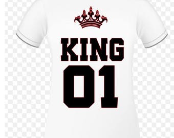 king queen prince shirt