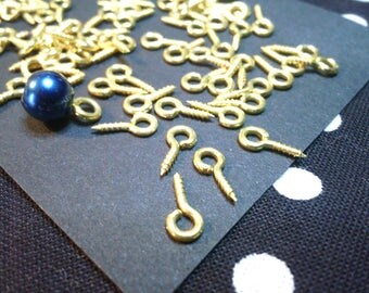 X 20 bolts, screws and eye gold, 8 x 4 MM