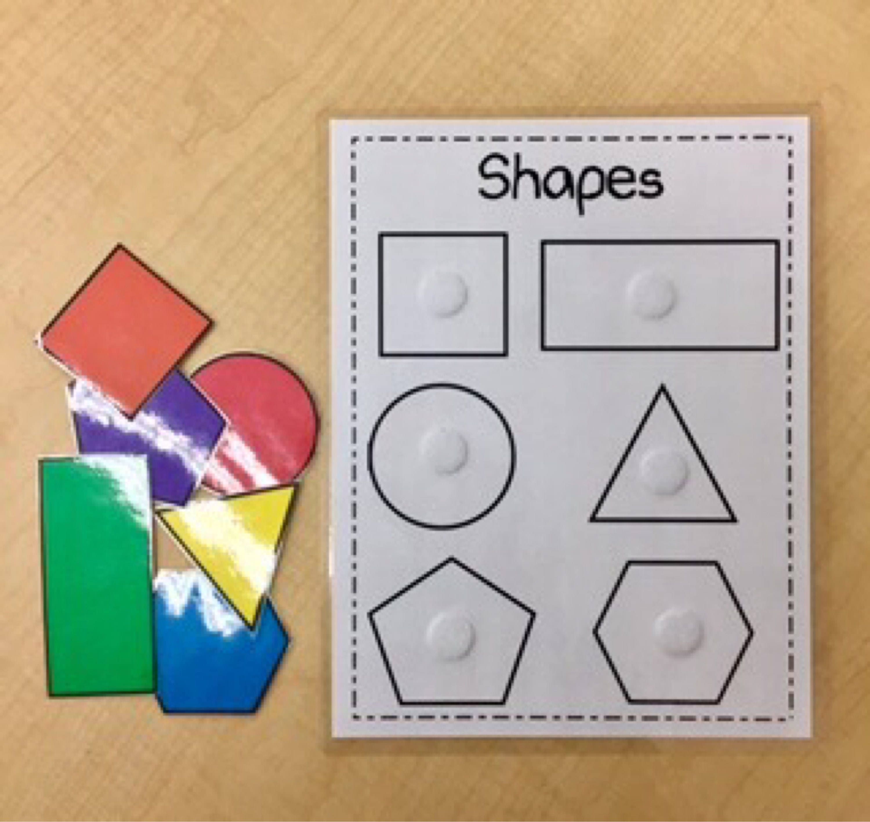 Shapes Velcro Games//Kids Games Puzzles //Preschool