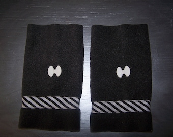 Mittens size M - L fleece, fashion accessory