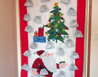 XXL advent calendar Santa and his Caterpillar