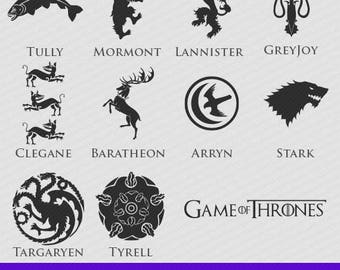 Game thrones clipart | Etsy