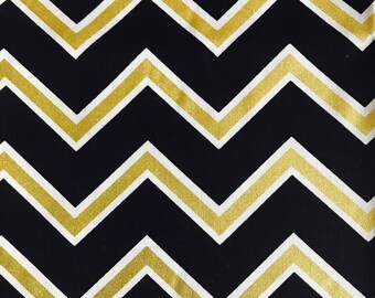 Black and Gold Dog Bandana