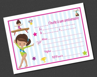 Invitation Anniversaire Fille | Etsy