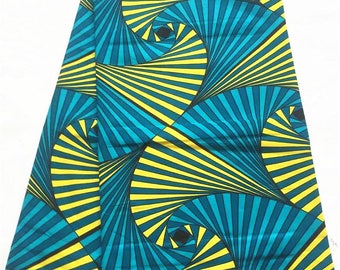 Java wax print /African print fabric / Ankara Fabric / Wax Print 100% cotton, 6yards.