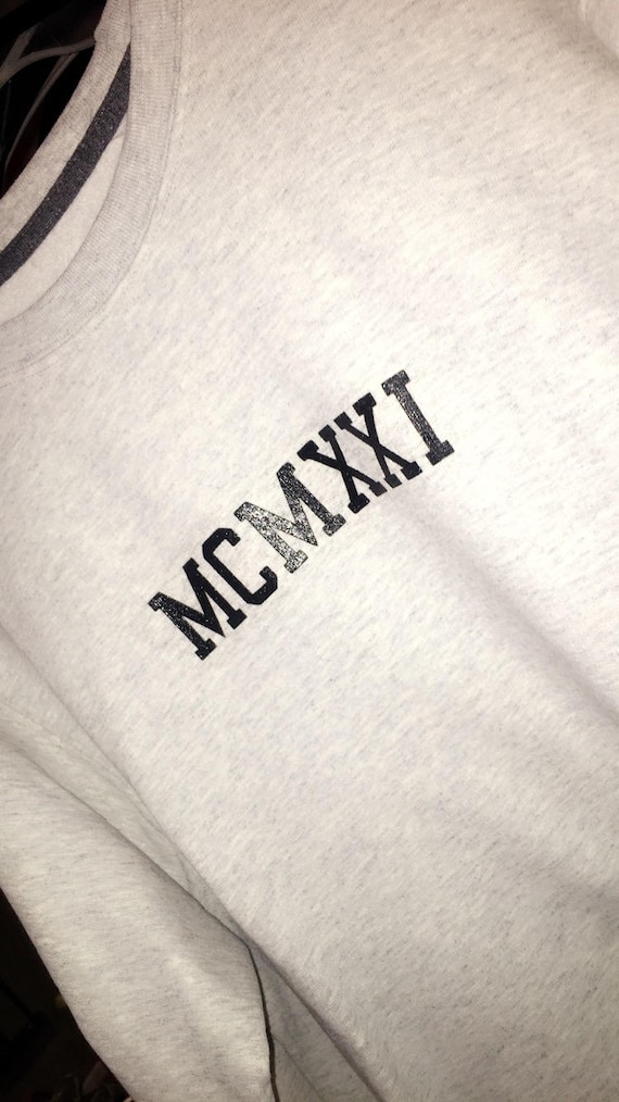 MCMXXI Roman Numeral Crewneck