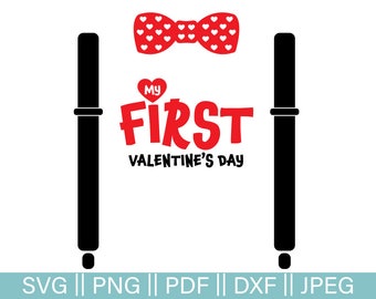 Download First valentine svg | Etsy
