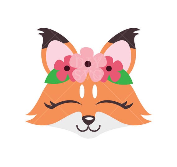 Download fox svg fox face svg fox head svg fox clip art cute fox clip