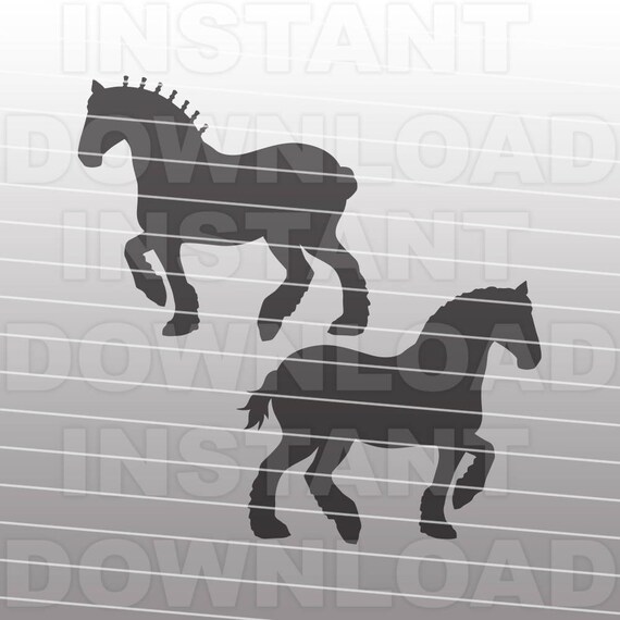 Download Clydesdale Horse SVG File,Draft Horse SVG,Farm Horse svg ...