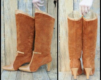 Bottines Miss Me Cowboy Slouch - Cuir Brut Gris - Taille 8 Femme - État Excellent