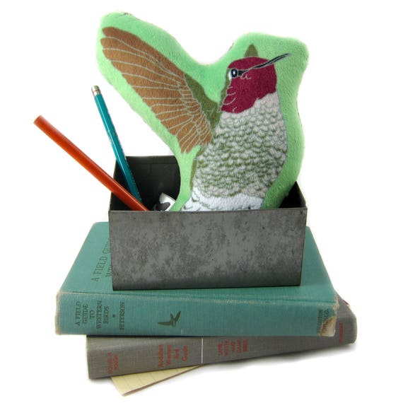 stuffed animal hummingbird