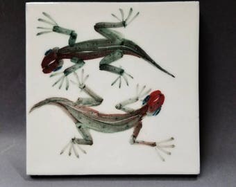 porcelain lizards