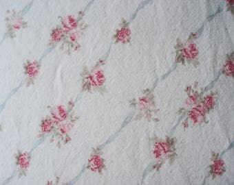 Roses and ribbons - twin flat sheet