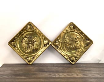 Brass wall plates | Etsy