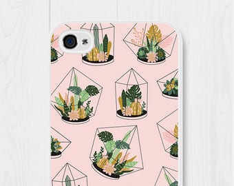 Cactus iPhone SE Case Gift iPhone 7 Case Cute iPhone 6 Case Succulent Samsung Galaxy S7 Case Pink iPhone 5 Case Cute iPhone 6s Case